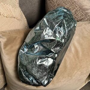 Blue Metallic Clutch